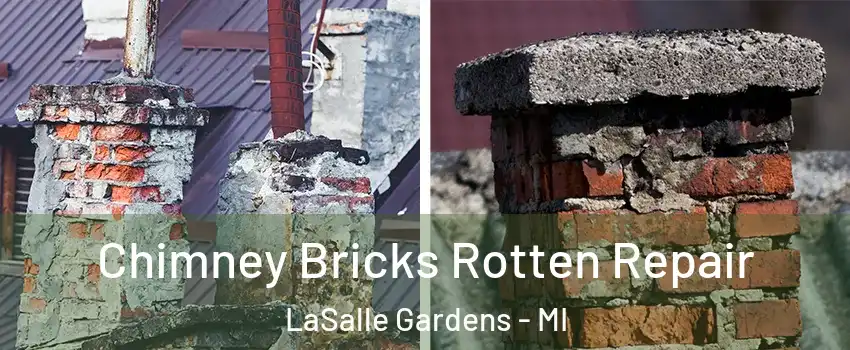 Chimney Bricks Rotten Repair LaSalle Gardens - MI