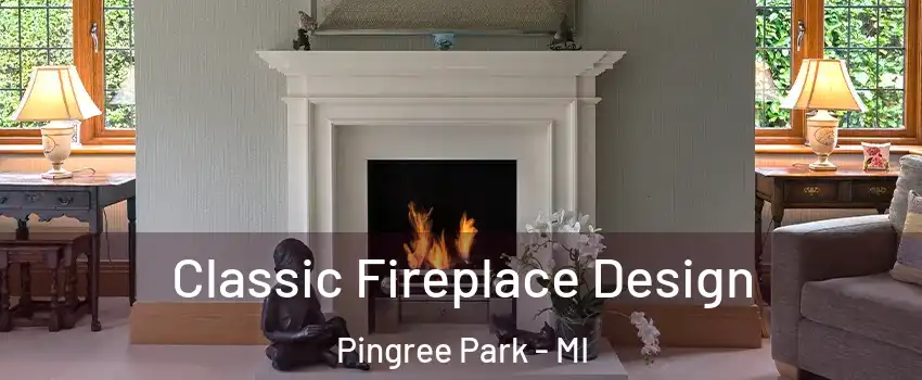 Classic Fireplace Design Pingree Park - MI