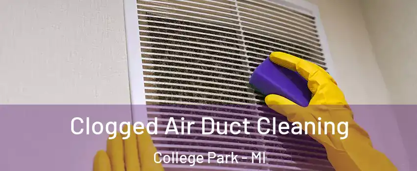 Clogged Air Duct Cleaning College Park - MI