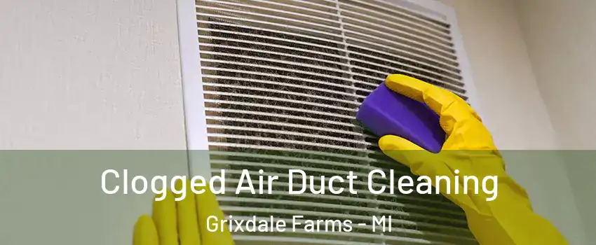 Clogged Air Duct Cleaning Grixdale Farms - MI