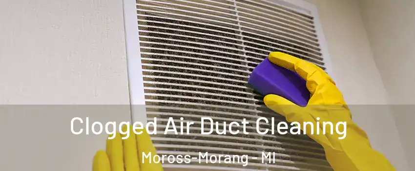 Clogged Air Duct Cleaning Moross-Morang - MI
