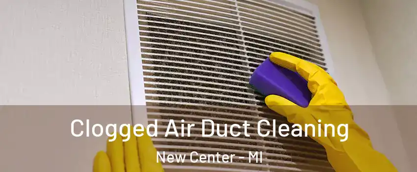 Clogged Air Duct Cleaning New Center - MI
