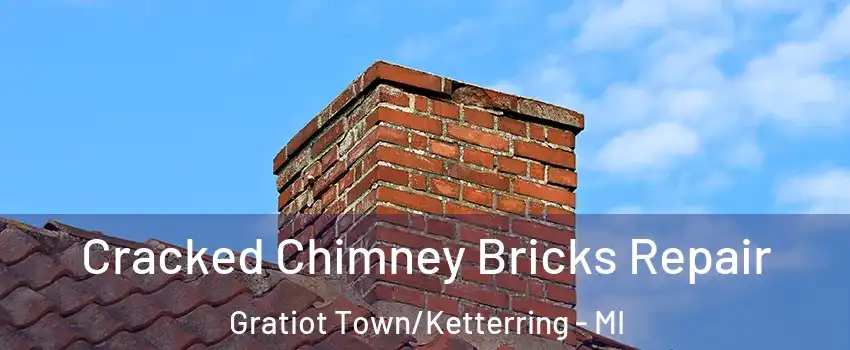 Cracked Chimney Bricks Repair Gratiot Town/Ketterring - MI