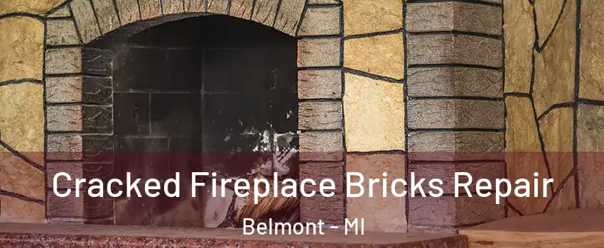 Cracked Fireplace Bricks Repair Belmont - MI
