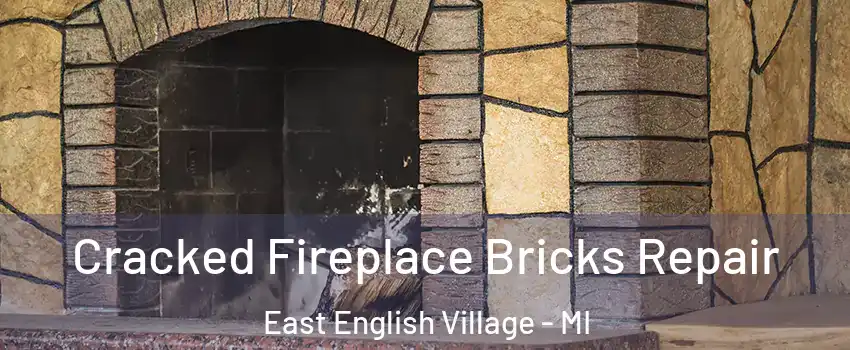 Cracked Fireplace Bricks Repair East English Village - MI