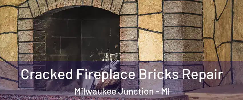 Cracked Fireplace Bricks Repair Milwaukee Junction - MI