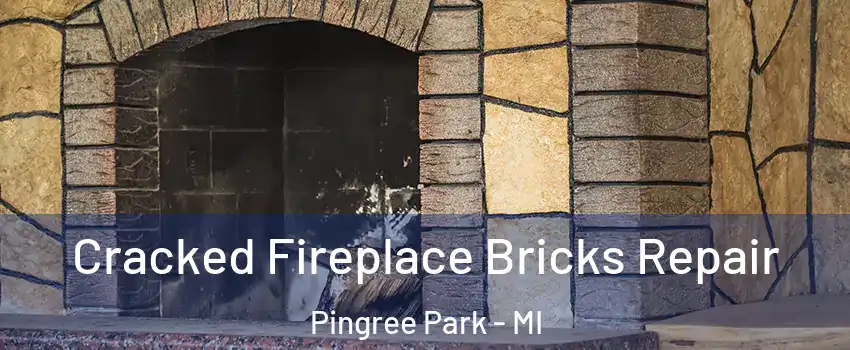 Cracked Fireplace Bricks Repair Pingree Park - MI