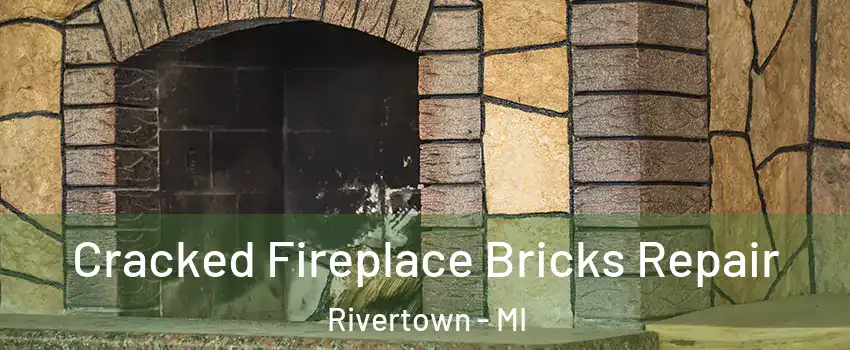 Cracked Fireplace Bricks Repair Rivertown - MI
