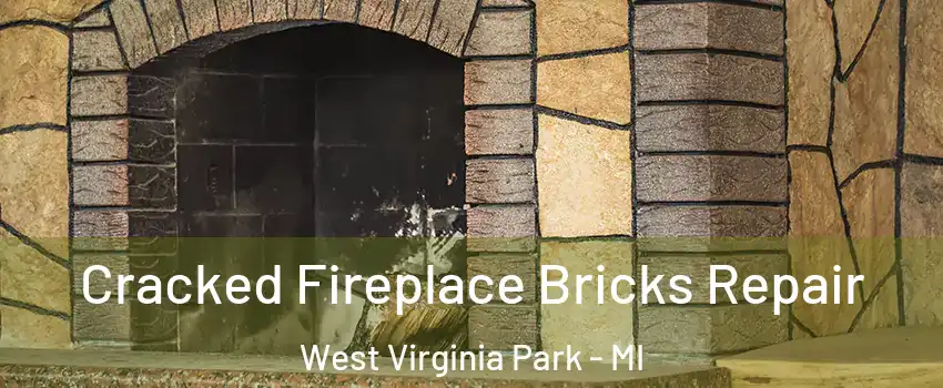 Cracked Fireplace Bricks Repair West Virginia Park - MI