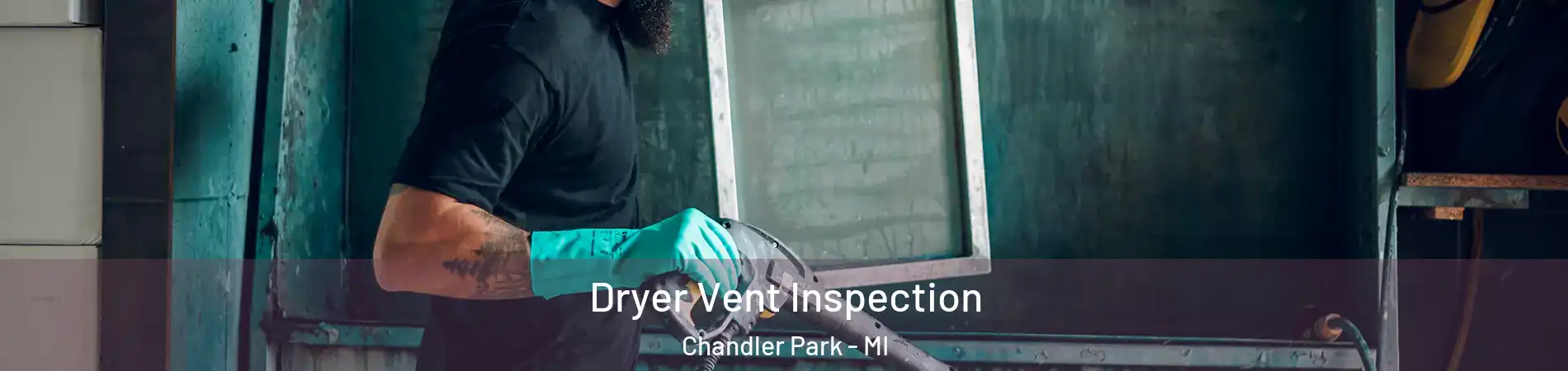 Dryer Vent Inspection Chandler Park - MI