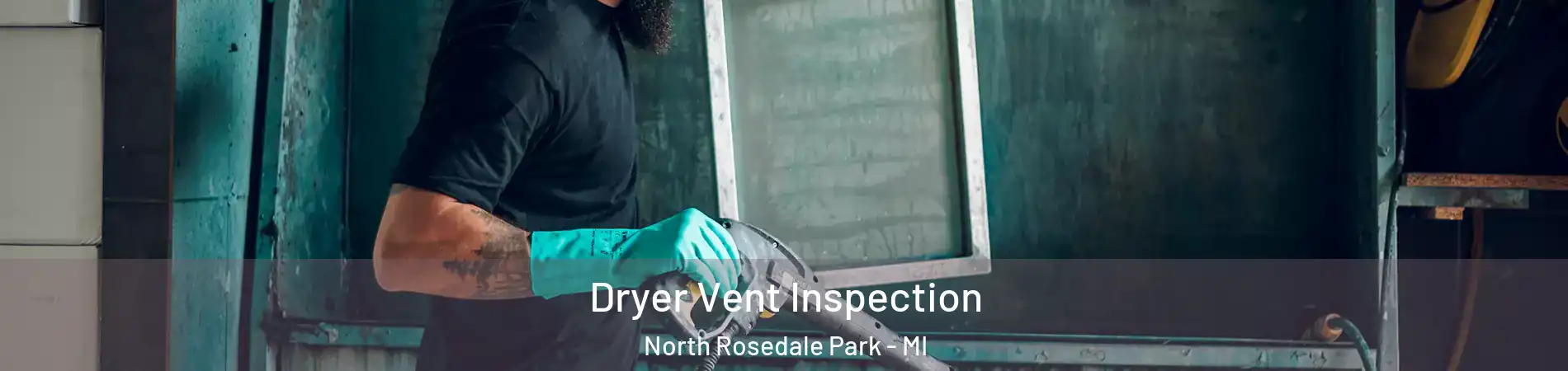Dryer Vent Inspection North Rosedale Park - MI