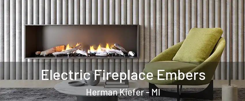 Electric Fireplace Embers Herman Kiefer - MI