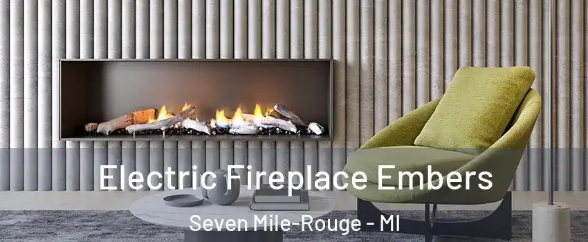 Electric Fireplace Embers Seven Mile-Rouge - MI