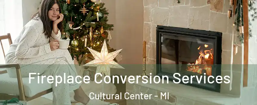 Fireplace Conversion Services Cultural Center - MI