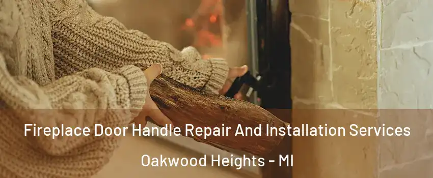 Fireplace Door Handle Repair And Installation Services Oakwood Heights - MI