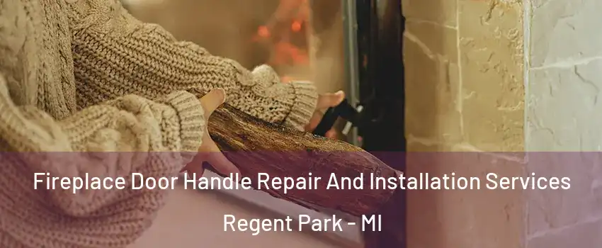 Fireplace Door Handle Repair And Installation Services Regent Park - MI