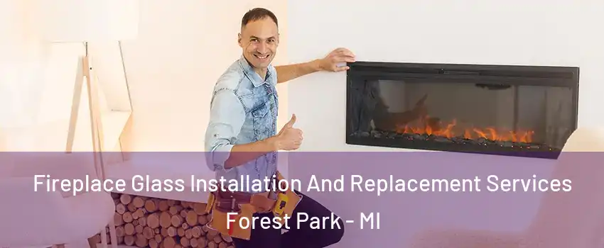Fireplace Glass Installation And Replacement Services Forest Park - MI