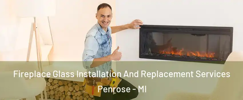 Fireplace Glass Installation And Replacement Services Penrose - MI