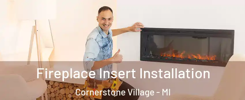 Fireplace Insert Installation Cornerstone Village - MI