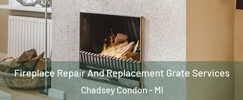 Fireplace Repair And Replacement Grate Services Chadsey Condon - MI