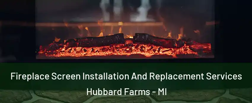 Fireplace Screen Installation And Replacement Services Hubbard Farms - MI
