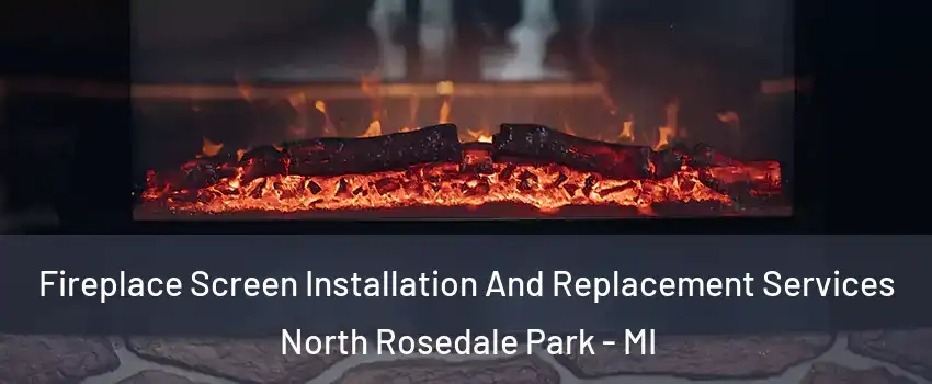 Fireplace Screen Installation And Replacement Services North Rosedale Park - MI