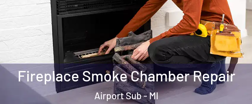 Fireplace Smoke Chamber Repair Airport Sub - MI