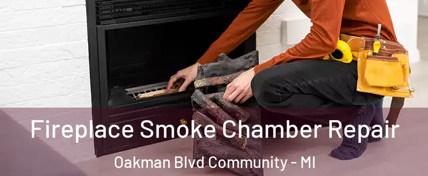 Fireplace Smoke Chamber Repair Oakman Blvd Community - MI