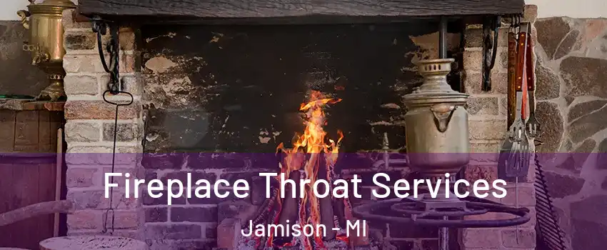 Fireplace Throat Services Jamison - MI