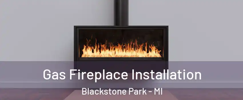 Gas Fireplace Installation Blackstone Park - MI