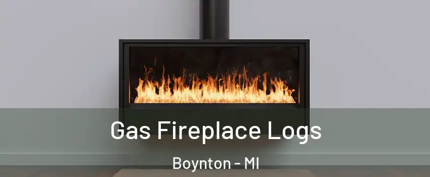 Gas Fireplace Logs Boynton - MI