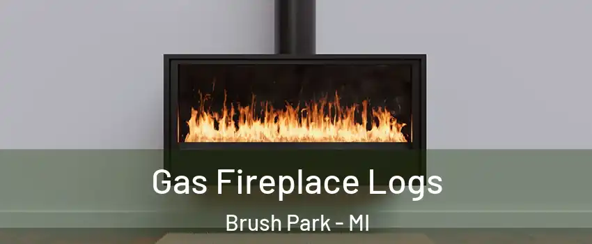 Gas Fireplace Logs Brush Park - MI