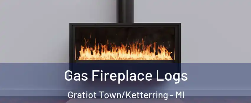 Gas Fireplace Logs Gratiot Town/Ketterring - MI