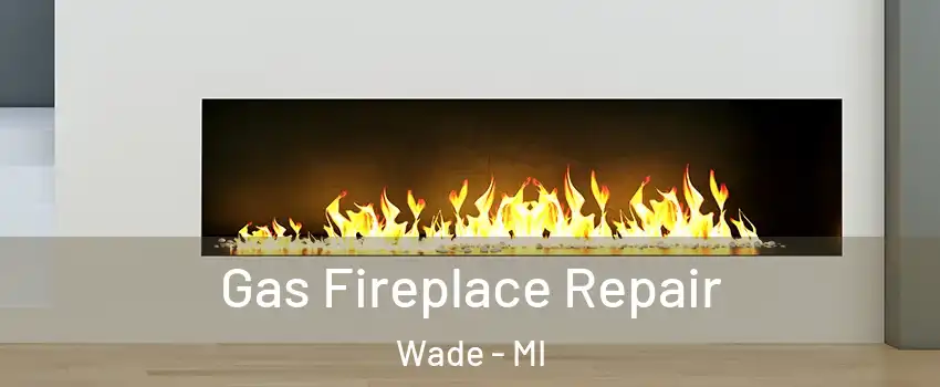 Gas Fireplace Repair Wade - MI