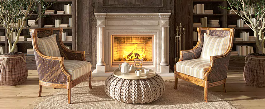 Mendota Hearth Fireplace Heat Management Inspection in Grandmont, MI