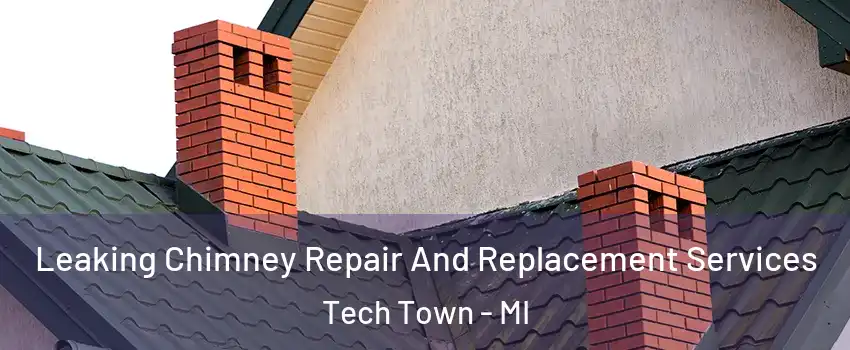 Leaking Chimney Repair And Replacement Services Tech Town - MI