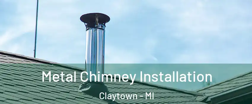 Metal Chimney Installation Claytown - MI