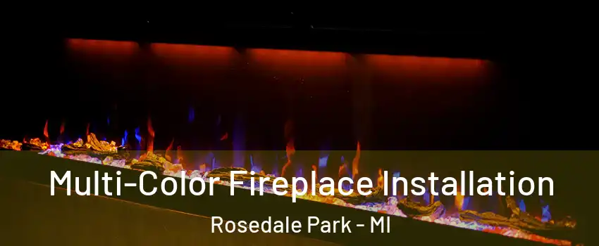 Multi-Color Fireplace Installation Rosedale Park - MI