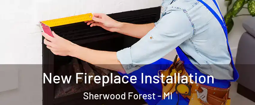 New Fireplace Installation Sherwood Forest - MI