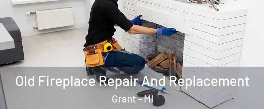 Old Fireplace Repair And Replacement Grant - MI