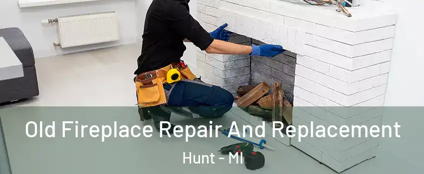 Old Fireplace Repair And Replacement Hunt - MI