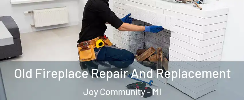 Old Fireplace Repair And Replacement Joy Community - MI