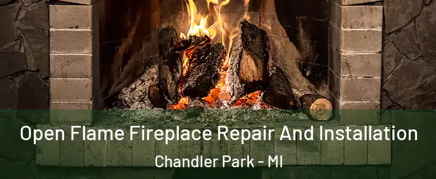 Open Flame Fireplace Repair And Installation Chandler Park - MI