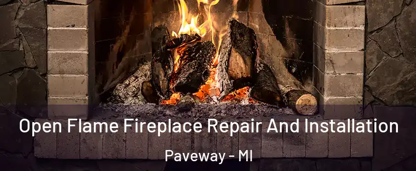 Open Flame Fireplace Repair And Installation Paveway - MI