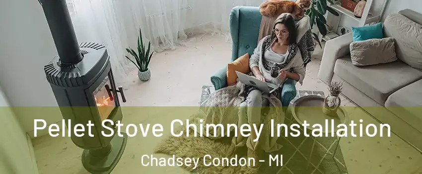 Pellet Stove Chimney Installation Chadsey Condon - MI