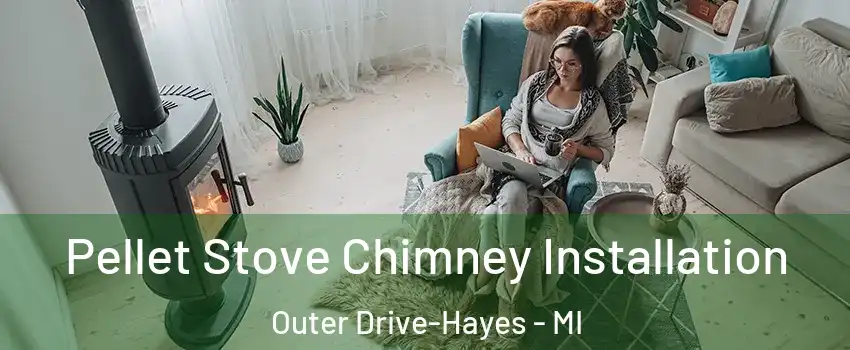 Pellet Stove Chimney Installation Outer Drive-Hayes - MI