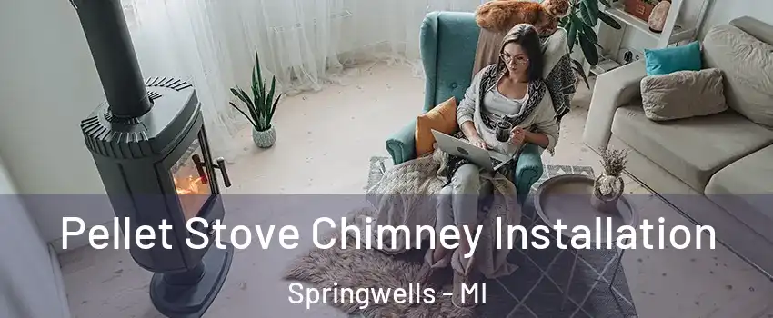 Pellet Stove Chimney Installation Springwells - MI