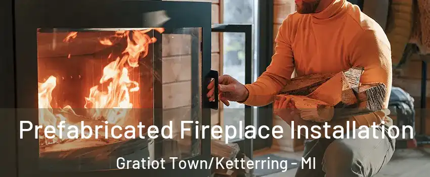 Prefabricated Fireplace Installation Gratiot Town/Ketterring - MI