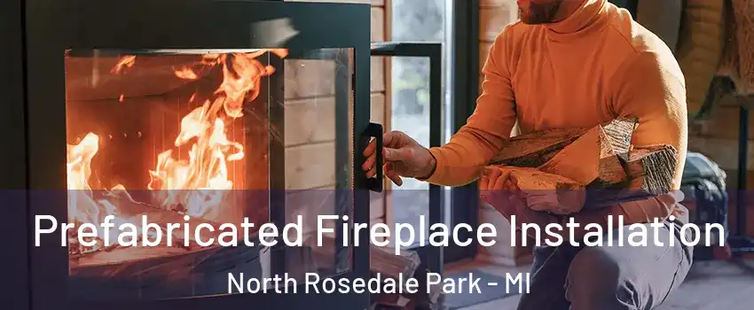 Prefabricated Fireplace Installation North Rosedale Park - MI