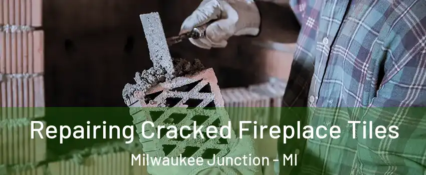 Repairing Cracked Fireplace Tiles Milwaukee Junction - MI